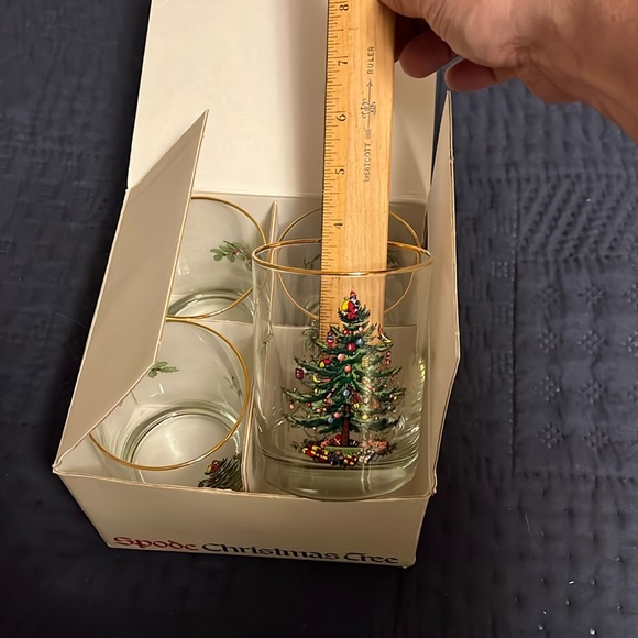 Spode Dining Spode Christmas Tree Double Old Fashion Glassware Set